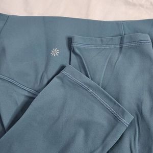 Athleta Women's Medium Salutation Stash Pocket II Capri Blue